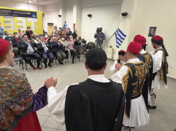 Πάτρα: Ο Παγκαλαβρυτινός Σύλλογος τίμησε την 25η Μαρτίου ΦΩΤΟ