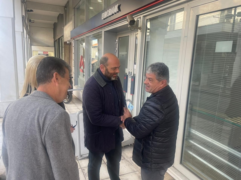 Βόλτα του Ιάσωνα Φωτήλα στο Αίγιο