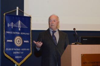 Εκδήλωση από τον Όμιλο Inner Wheel Βορρά – Ρίου, με ομιλητή τον Ανδρέα Τζάκη
