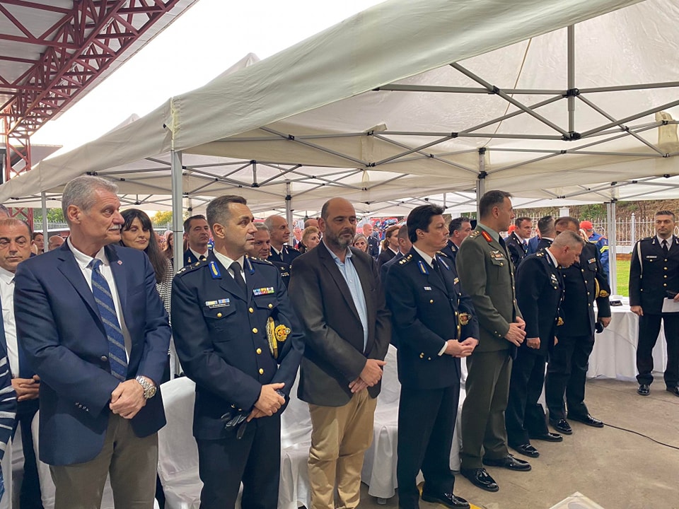 Ιάσονας Φωτήλας: Στα εγκαίνια του "σπιτιού" των δασοκομάντο