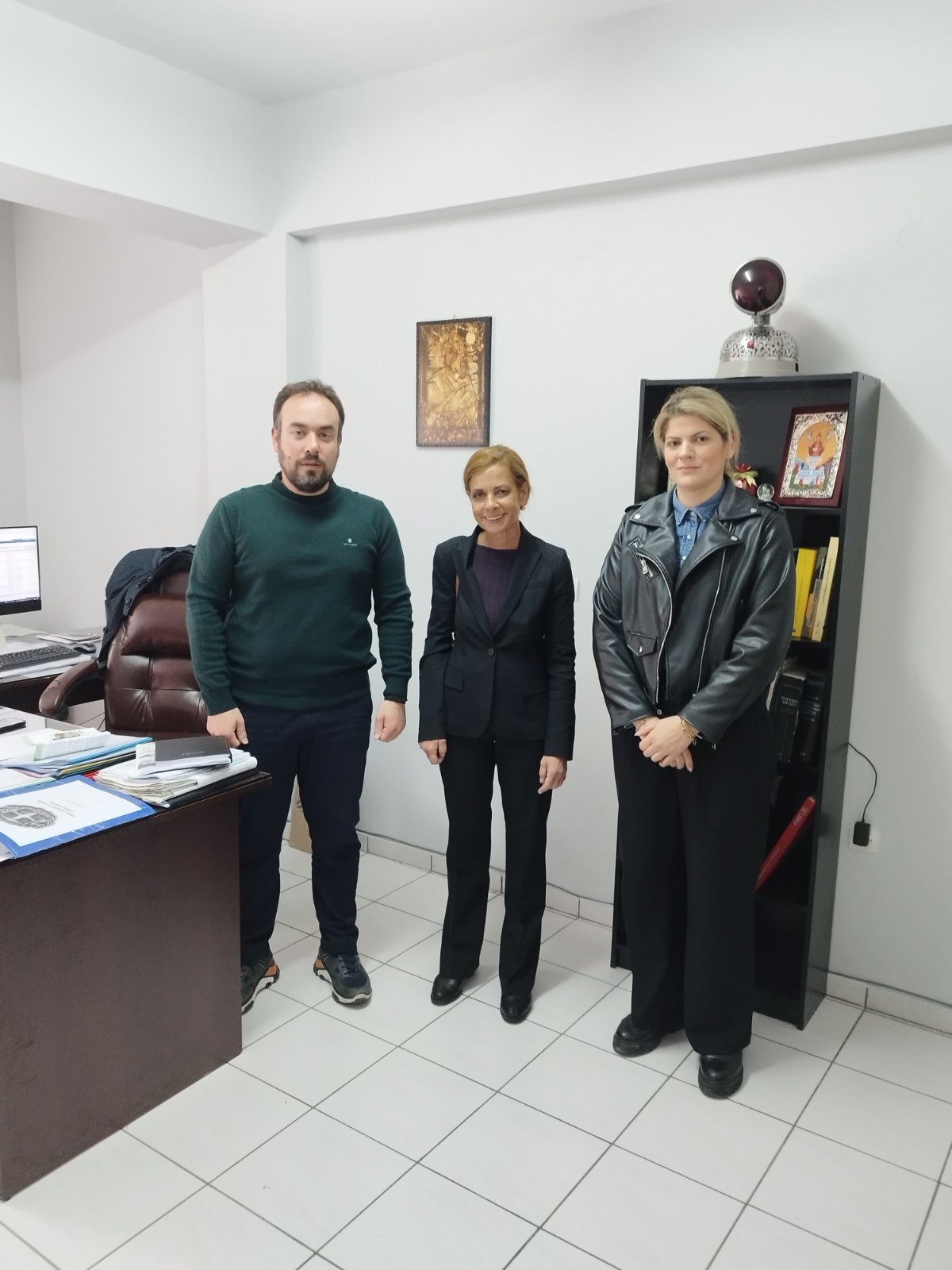 Κατερίνα Σολωμού: Περιοδεία σε υπηρεσίες του Αιγίου ΦΩΤΟ