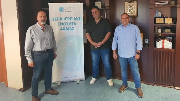 Πάτρα: Συνάντηση της Ενωσης Αστυνομικών με τον Αντιπεριφερειάρχη Αχαΐας