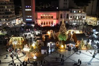 Συνάντηση του Δημήτρη Μπαρμπούνη με τον υποψήφιο Δήμαρχο Αιγιάλειας Χρήστο Γούτο