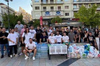 Η ΠΑΣΠ Πάτρας συγκέντρωσε βοήθεια για τους πλημμυροπαθείς