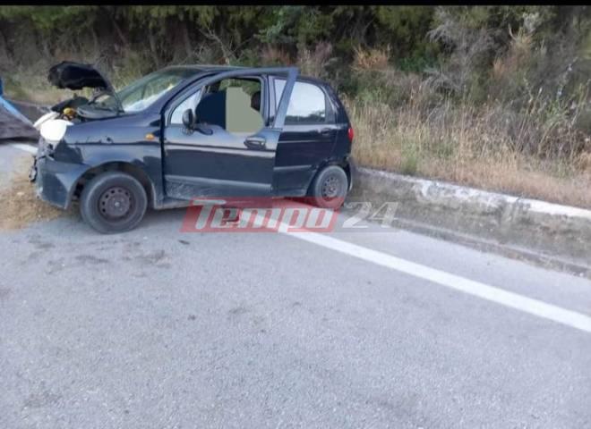 Αχαΐα: Σφοδρή σύγκρουση με δύο τραυματίες στην Καλλιθέα (ΦΩΤΟ)