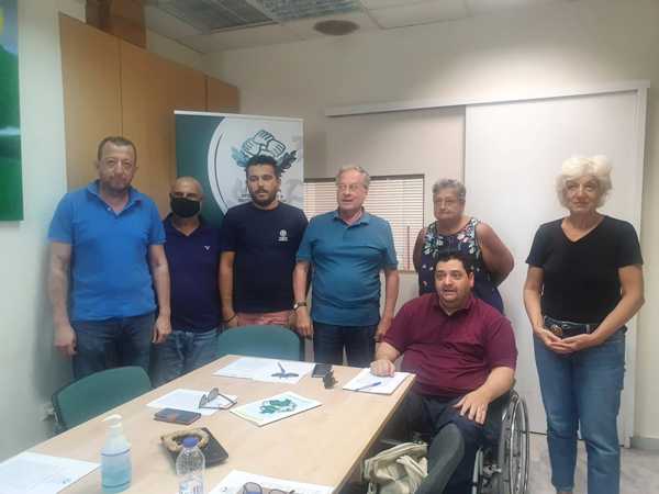 Πάτρα: Συνάντηση Αναγνωστοπούλου - Μάρκου με το προεδρείο της Ομοσπονδίας ΑΜΕΑ