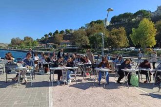 Εικαστική εξόρμηση της ΔΗΚΕΠΑ στο παλιό λιμάνι Αιγίου