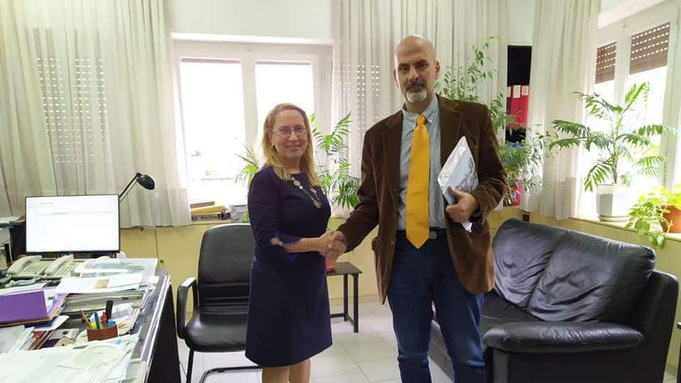 Συνάντηση Μπονάνου με τη Διευθύντρια Εφορείας Αρχαιοτήτων Αχαΐας