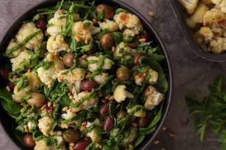 Σαλάτα με ψητό κουνουπίδι