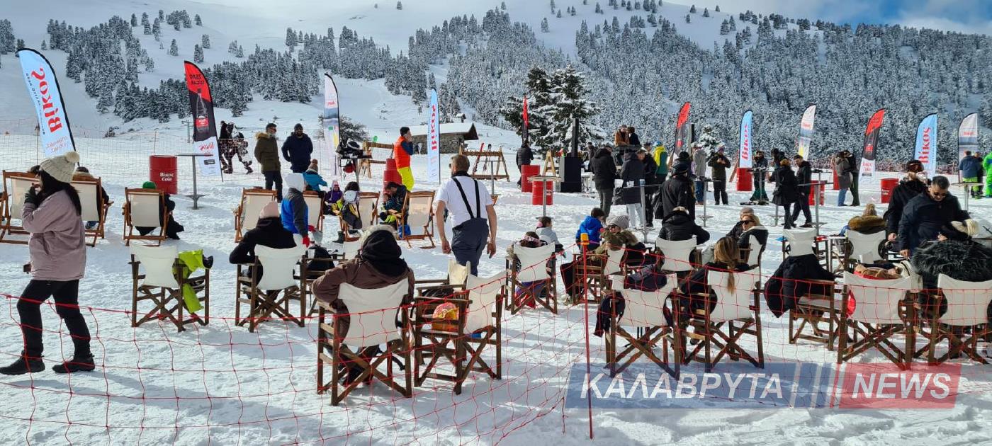 Επιτέλους "άσπρη" μέρα στο Χιονοδρομικό Καλαβρύτων - "Βούλιαξε" από κόσμο! ΦΩΤΟΓΡΑΦΙΕΣ