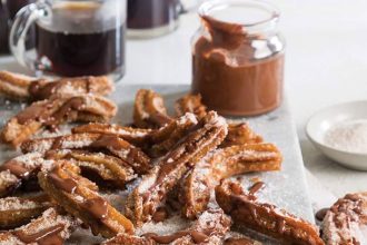 Λαχταριστά churros με σοκολάτα απο την Ισπανία