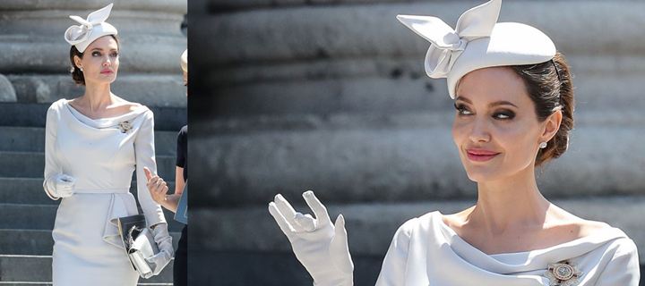 Με αέρα Δούκισσας η Angelina Jolie σε βασιλικό gala στο Λονδίνο!