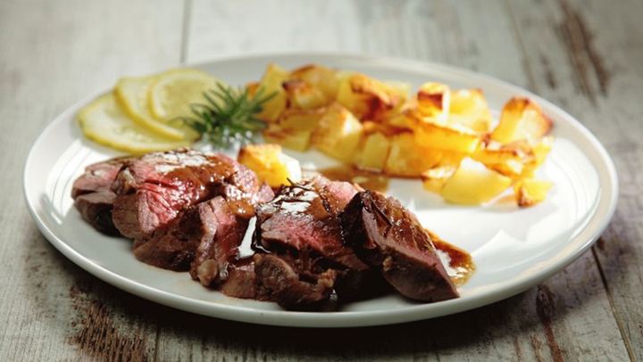 Φιλετάκια μοσχαριού με βαλσάμικο!