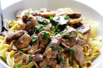 Χυλοπίτες με μανιτάρια για το μεσημεριανό