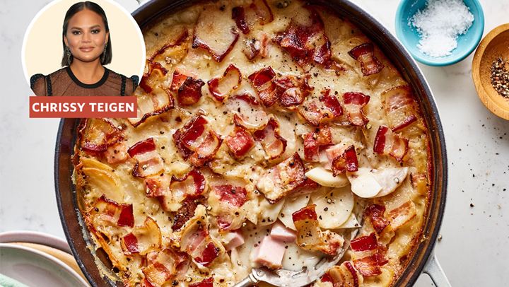 Πατάτες με αλλαντικά από τη διάσημη καλλονή Chrissy Teigen