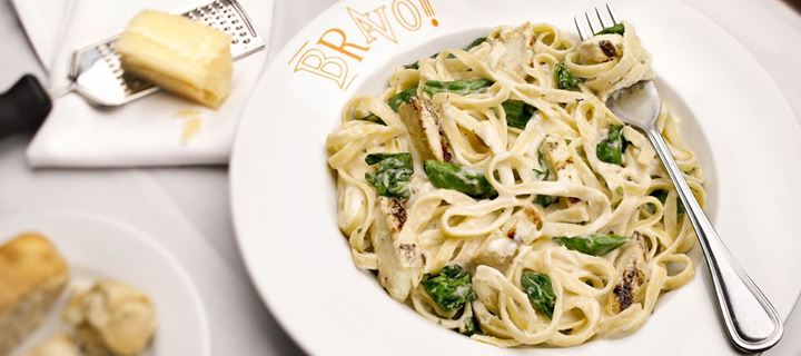Σπαγγέτι με κοτόπουλο και σπανάκι για να εντυπωσιάσετε τους καλεσμένους σας!