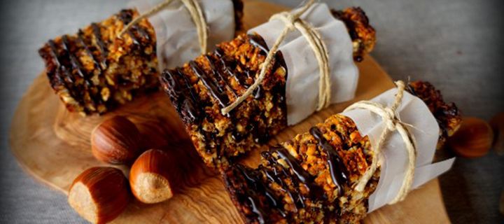 Σπιτικές μπάρες δημητριακών