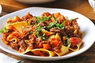 Σπαγγέτι μπολονέζ με καρότο