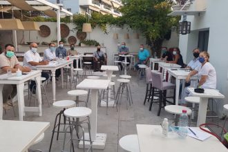 ΚΙΝΑΛ Αχαϊας: Συνεδρίαση με μάσκες