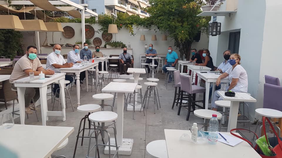 ΚΙΝΑΛ Αχαϊας: Συνεδρίαση με μάσκες