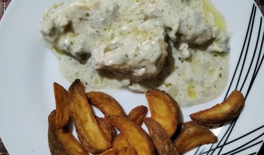 Κοτόπουλο με blue cheese