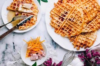 Αλμυρές βάφλες για ένα μοναδικό πρωινό!