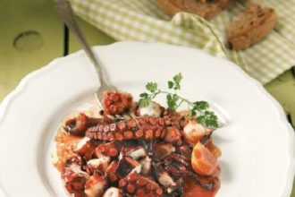 Χταπόδι με μουστάρδα και μέλι