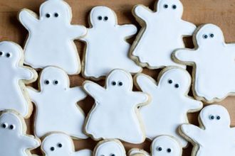 Halloween time: Μπισκότα-φαντασματάκια