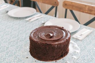 Αυτό το σοκολατένιο κέικ θέλει μόνο 5’ για να το φτιάξεις και δεν θες καν φούρνο
