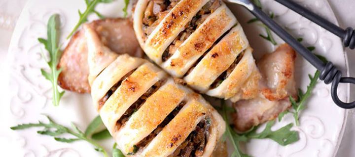 Καλαμαράκια γεμιστά με ρύζι