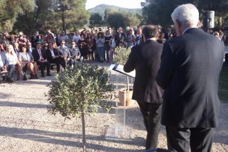 Και ο Ηλίας Ψινάκης στην Αρχαία Ολυμπία!