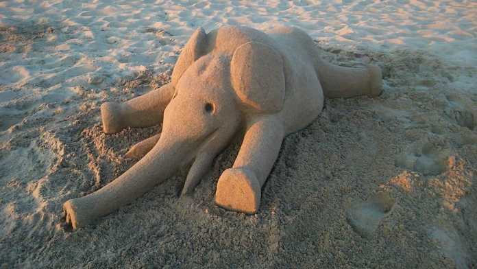 Πύργος: Και νέα δημιουργία από τον καλλιτέχνη στην άμμο Σαράντη Χιλέλλη στην παραλία της Σπιάντζας! - ΔΕΙΤΕ ΦΩΤΟΓΡΑΦΙΕΣ