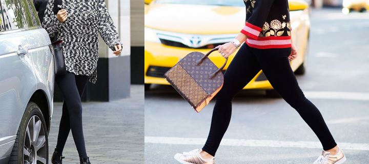 Πώς να φορέσετε τα κολάν εκτός σπιτιού!