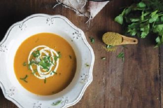 Σούπα με γλυκοπατάτες