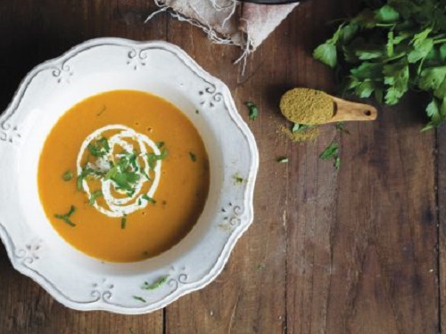 Σούπα με γλυκοπατάτες