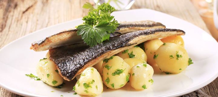 Φιλέτο πέστροφας στο φούρνο