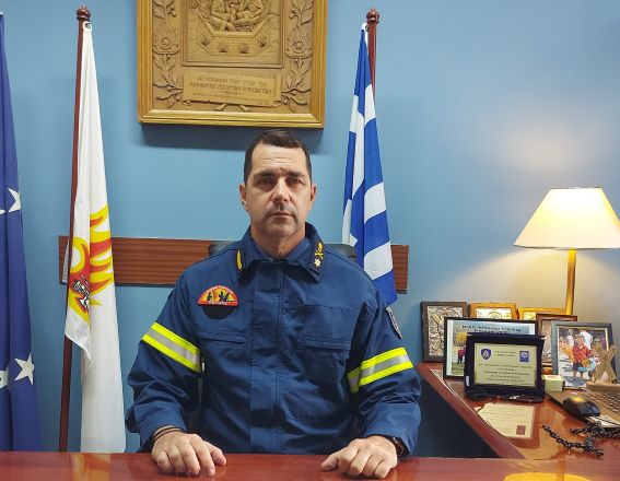 Νίκος Ρουμελιώτης: Το "ευχαριστώ" του Αρχιπύραρχου στους συναδέλφους του στη Δυτική Ελλάδα