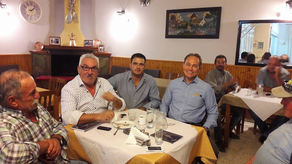 Αεικίνητος ο Ηρακλής Ρούπας - Στο "φουλ" το πρόγραμμα περιοδειών στο Νομό