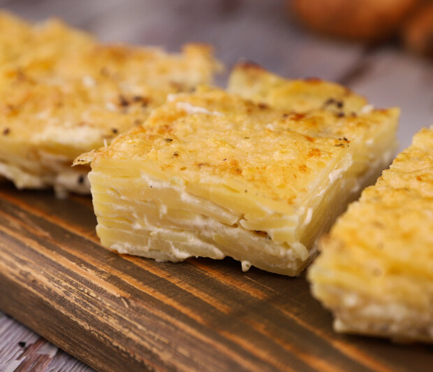 Λαχταριστές πατάτες ντοφινουάζ