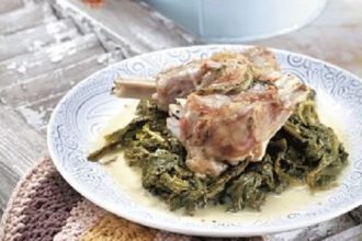 Αρνάκι με σταμναγκάθι