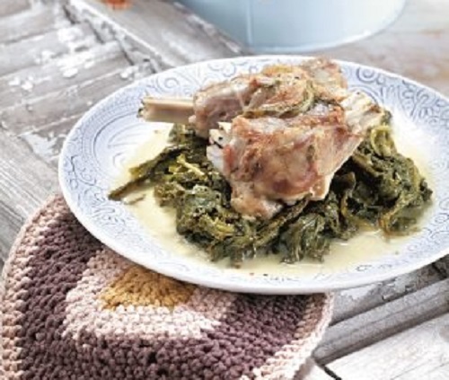 Αρνάκι με σταμναγκάθι