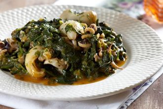 Σουπιές σπανάκι