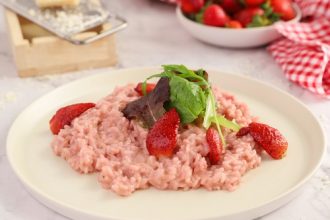 Ριζότο με φράουλες