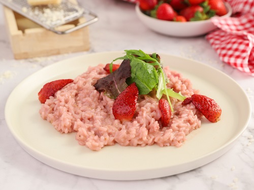 Ριζότο με φράουλες