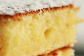 Πολύ λεπτό κέικ λεμόνι