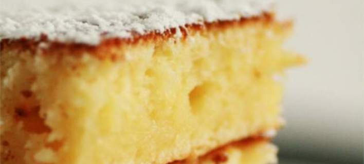 Πολύ λεπτό κέικ λεμόνι