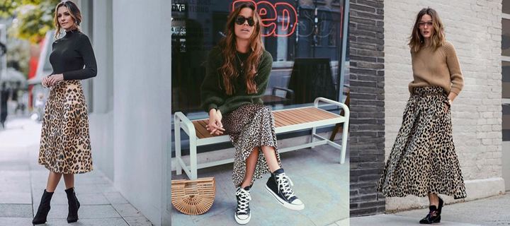 Απογείωσε τις εμφανίσεις σου με animal print φούστα!