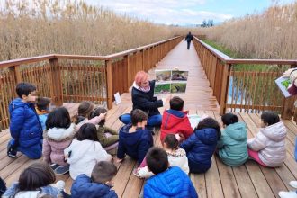 Έλος Αγυιάς: Καθημερινά επισκέψεις και ξεναγήσεις μαθητών από τον Δήμο, στο οικολογικό πάρκο