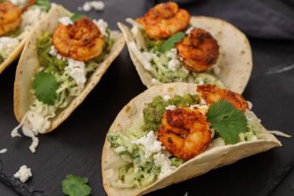 Τάκος με γαρίδες