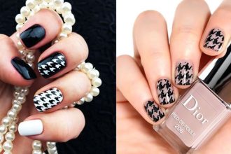 To pied de Poule είναι το κορυφαίο nail trend της χρονιάς!